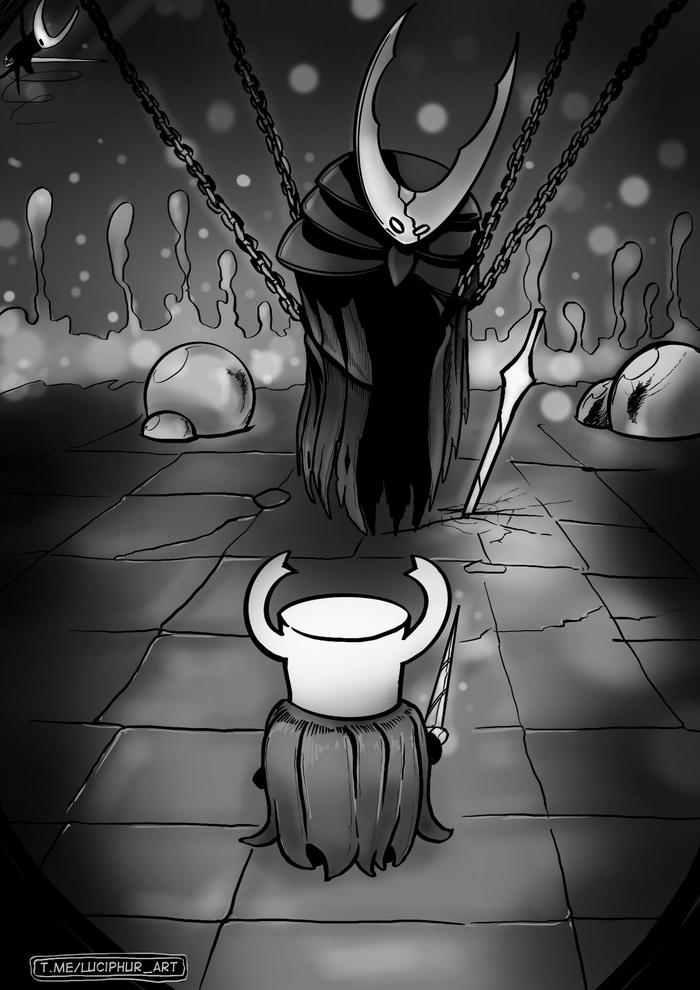  Hollow Knight -  Procreate, , ,  , Hollow Knight, , , , , , 