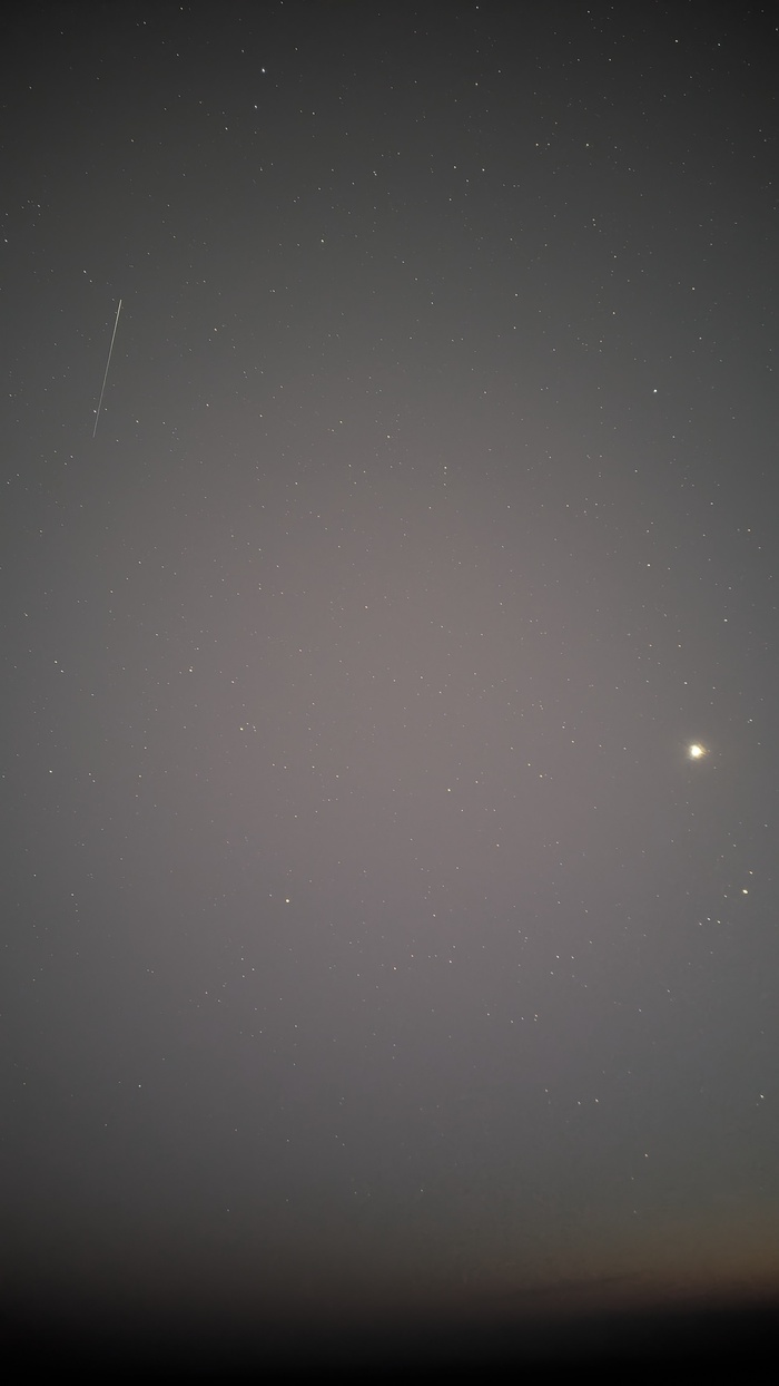 Съёмка звёздного неба