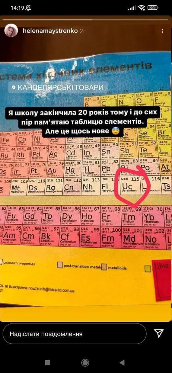 New chemical element discovered in Ukraine - Opening, Ukraine, Longpost