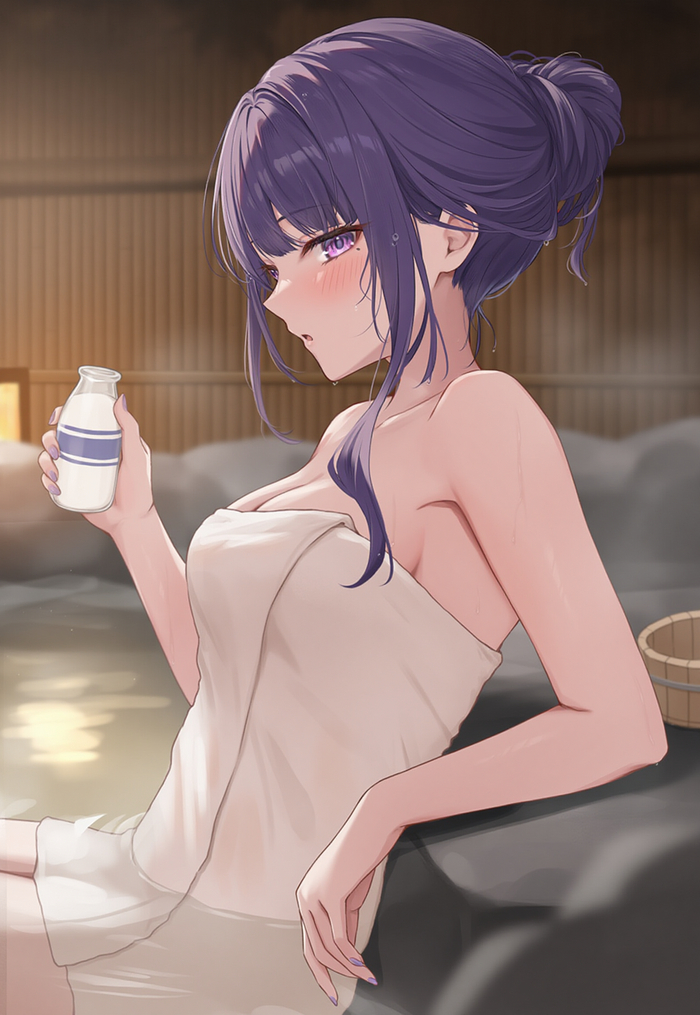  , Anime Art, Pixiv,  , Genshin Impact, Raiden Shogun (Genshin Impact)