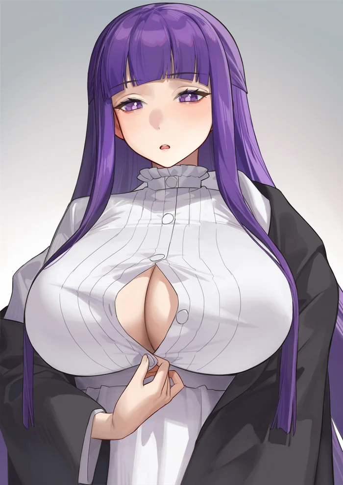 Young man, are you sure you are a mammologist? - Anime, Anime art, Fern, Sousou no Frieren