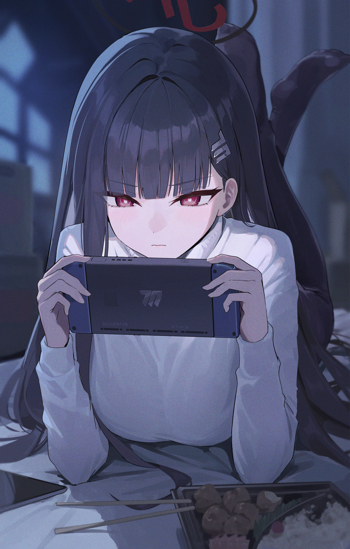   , Blue Archive, Anime Art, Tsukatsuki Rio