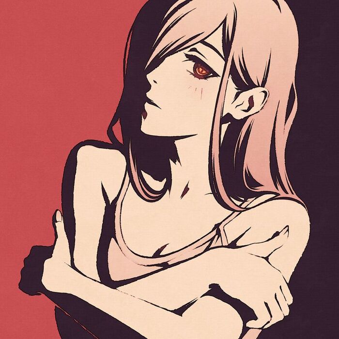 Power , Anime Art, Power (Chainsaw Man), Cold, Chainsaw Man, Moshimoshibe (Alexandra Fomina)