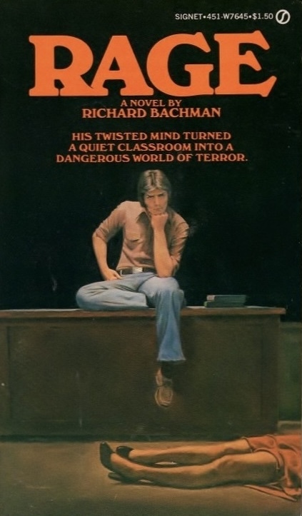 Оригинальная обложка “Rage” (1977)