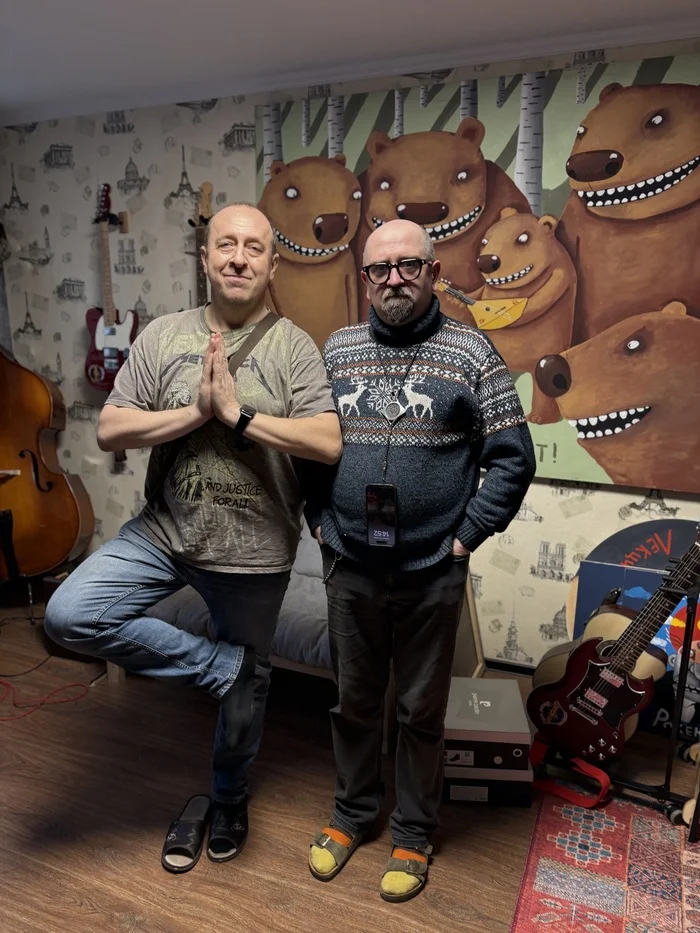 With the maestro - My, Vasya Lozhkin, Maestro, The photo, Photo with a celebrity