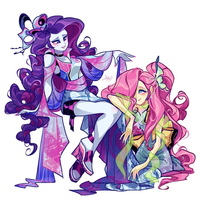      My Little Pony, , Fluttershy, Rarity, Equestria Girls
