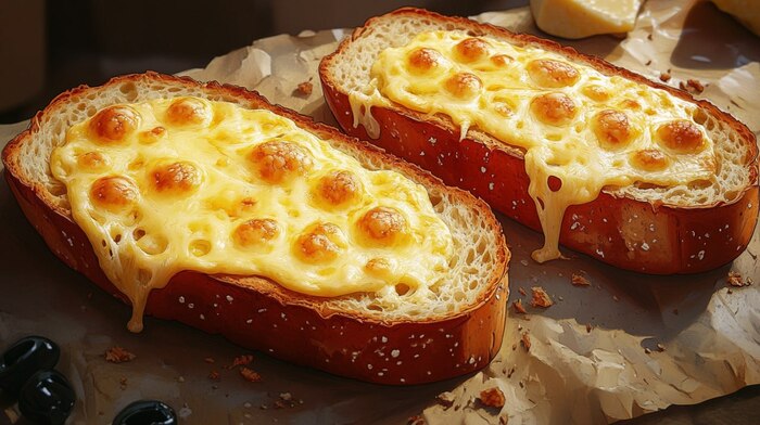 Хрустящие сырные хлебцы