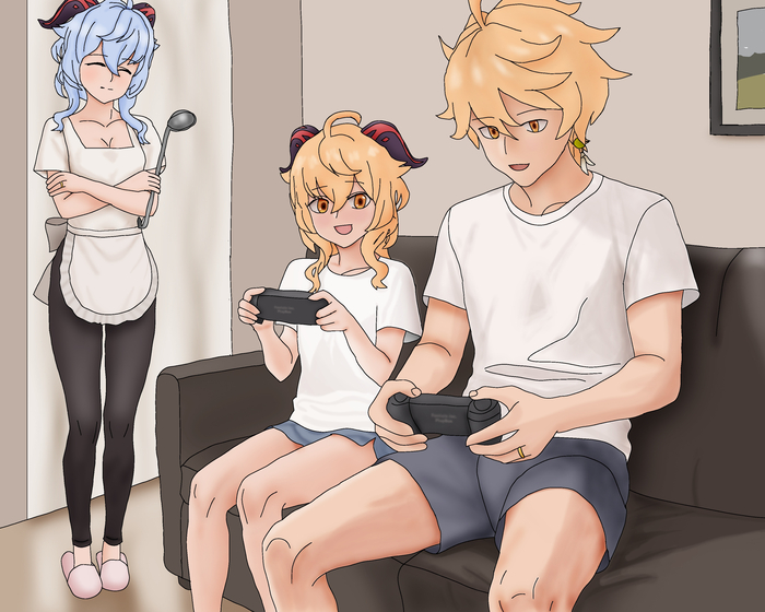 Хорни семейка