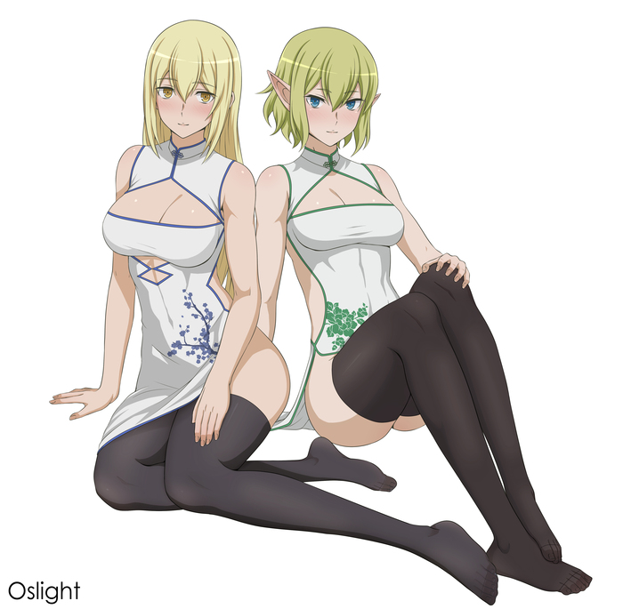 Pixiv, Anime Art, , , , , Ryu lion, Aiz wallenstein, Danmachi
