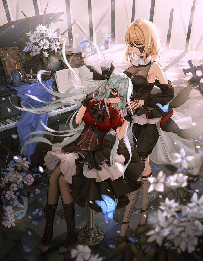Menuet Anime Art, , Bang Dream!, Togawa Sakiko, Misumi Uika