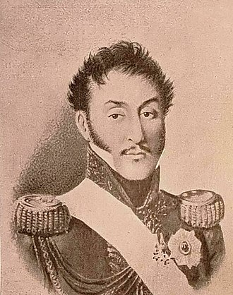 Микеле Карраскоза (он же Каракоза в др. прочтении), наиболее энергичный из неаполитанских генералов в 1815 г., он же подписал капитуляцию армии Неаполя после бегства Мюрата.