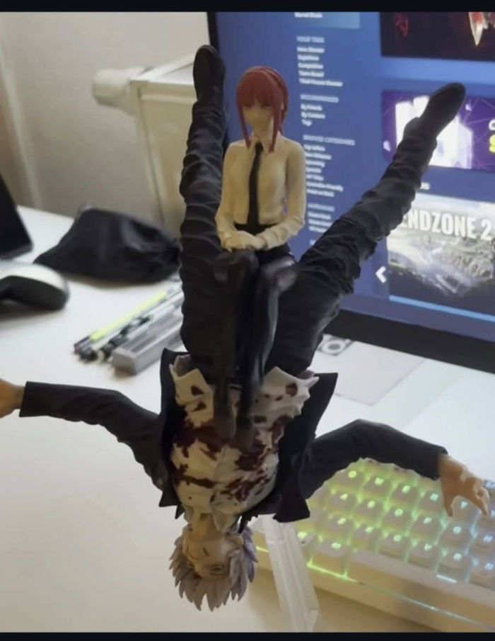           : , , Makima, Gojou Satoru, Chainsaw Man, Jujutsu Kaisen,  , ,  ,  