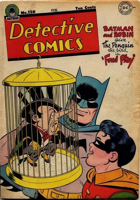 Погружаемся в комиксы: Detective Comics #120-129 - укол зонтиком - Моё, Длиннопост, Комиксы-Канон, Комиксы, Пингвин (DC Comics), Джокер, Робин, Бэтмен, DC Comics, Супергерои