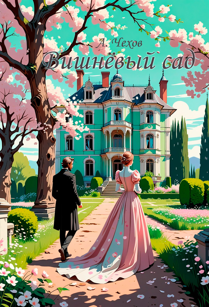 Искусственный интеллект рисует обложки для книг русских классиков