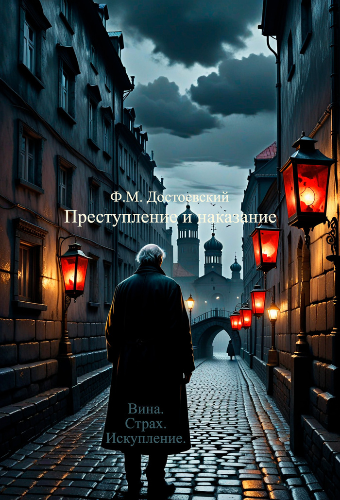 Искусственный интеллект рисует обложки для книг русских классиков