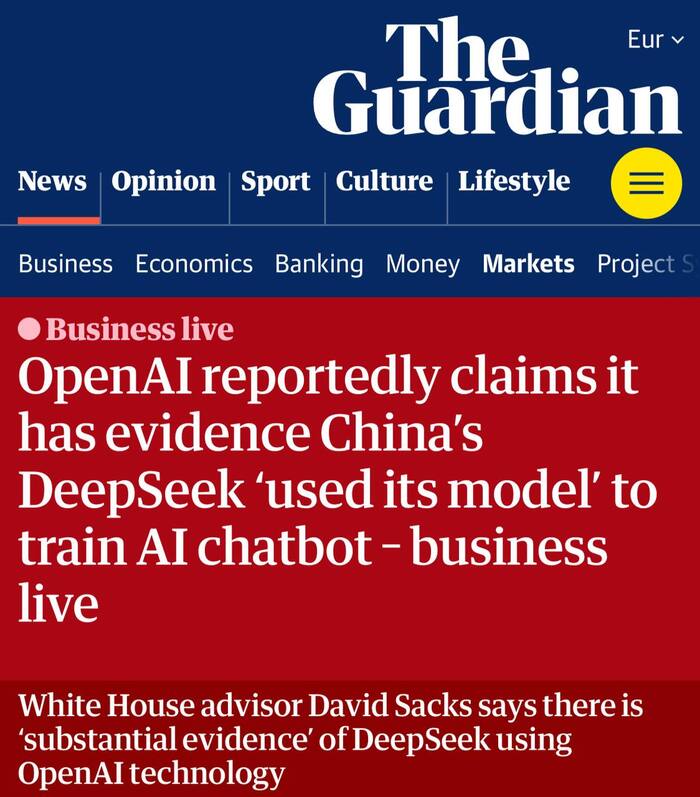 DeepSeek  ChatGPT ChatGPT, DeepSeek,  ,  , , The Guardian,  