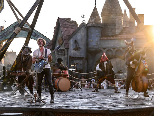 Первое выступление фурри-металистов