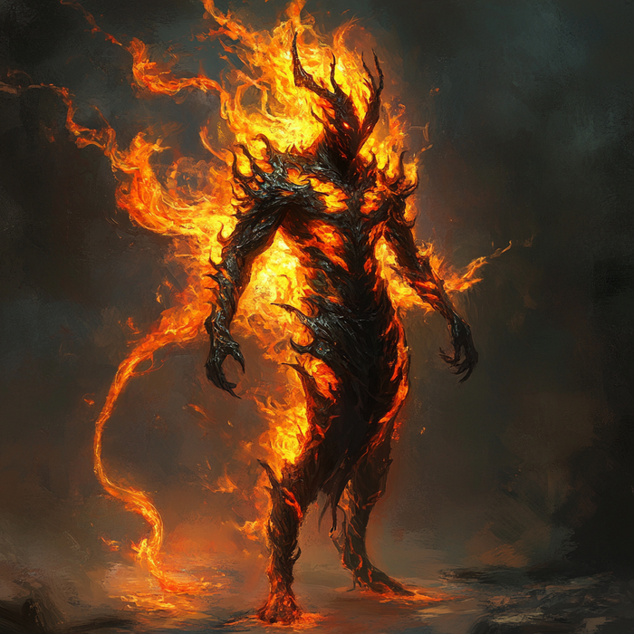 Нейроарты Фэнтези, Магия, Midjourney, Арты нейросетей, Демон, Серия, Длиннопост