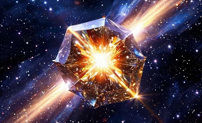 Алмазная звезда (образное представление)