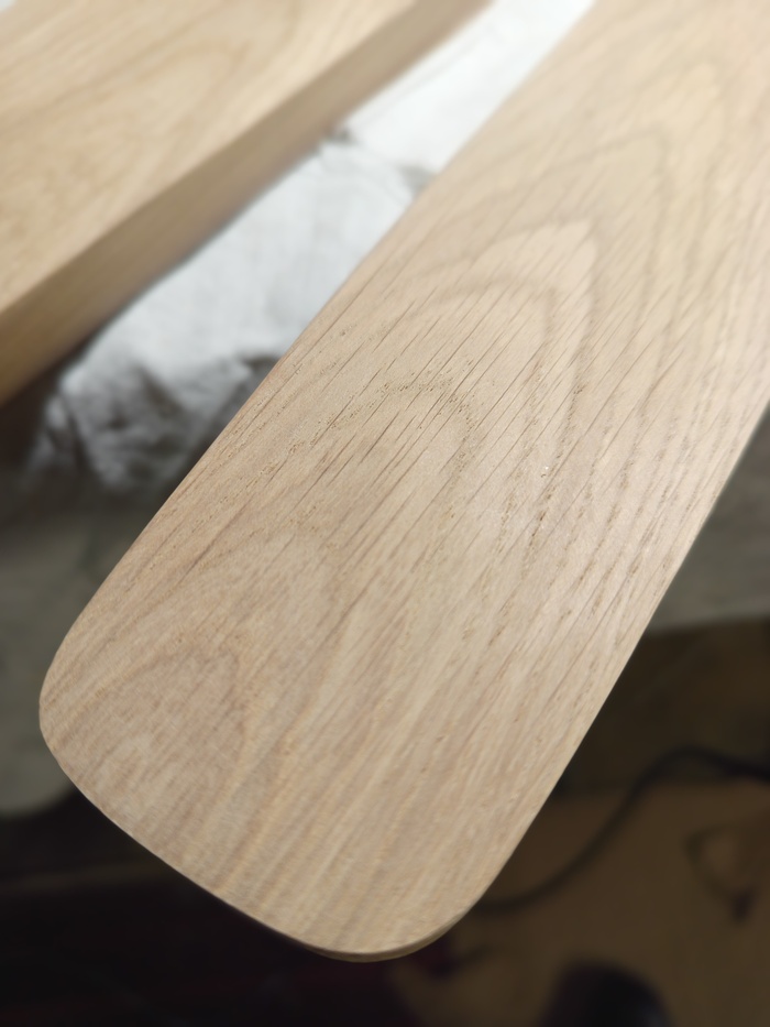 Отшлифовал,финиш зерно 120.