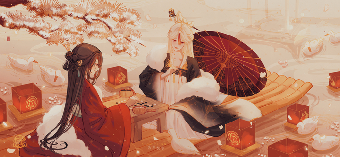  Genshin Impact, Ningguang, Beidou, Anime Art, Game Art, , ,  