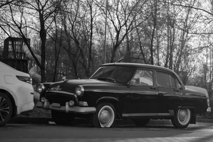 Доживающий свой век ГАЗ-21 Волга