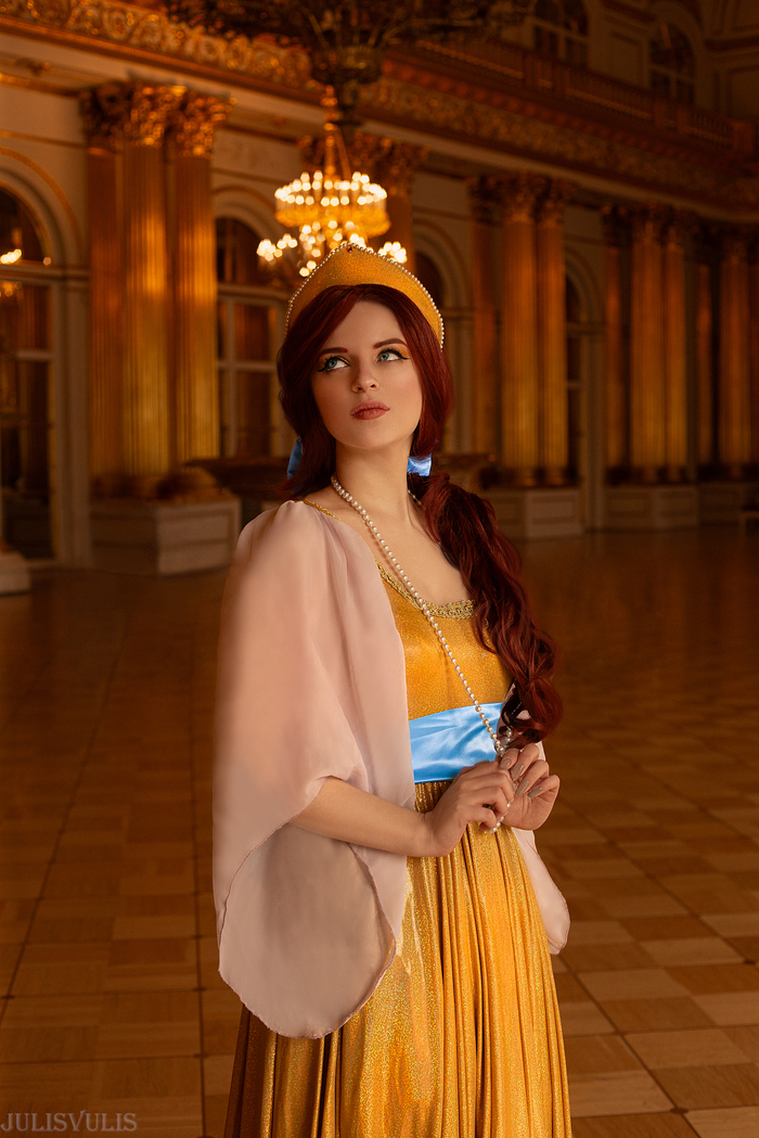 Косплей на Анастасию | Съемка в Эрмитаже