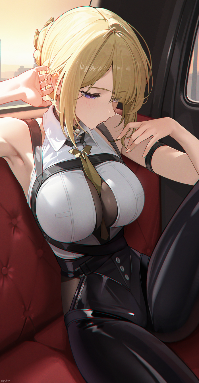 Evelyn Chevalier #010 , Anime Art, Zenless Zone Zero, Evelyn Chevalier (zzz), , , , 