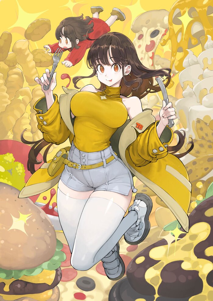 Сестрички в поисках закусок!