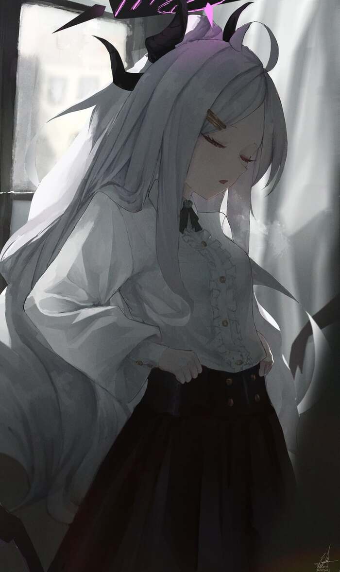  , Blue Archive, Anime Art, Sorasaki Hina,   