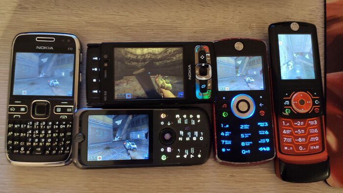   Doom    . Quake II  , Nokia, Quake 2