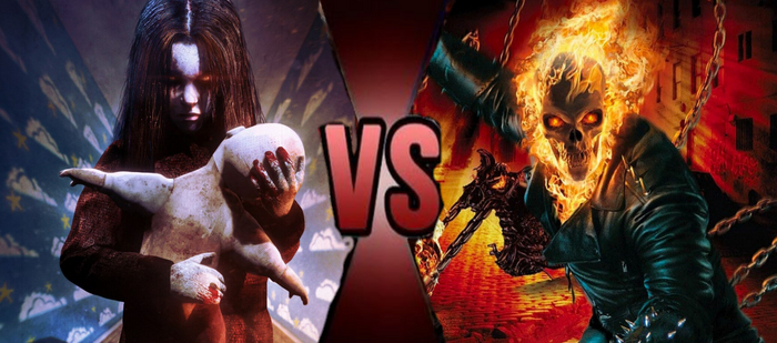 Alma wade vs Ghost rider