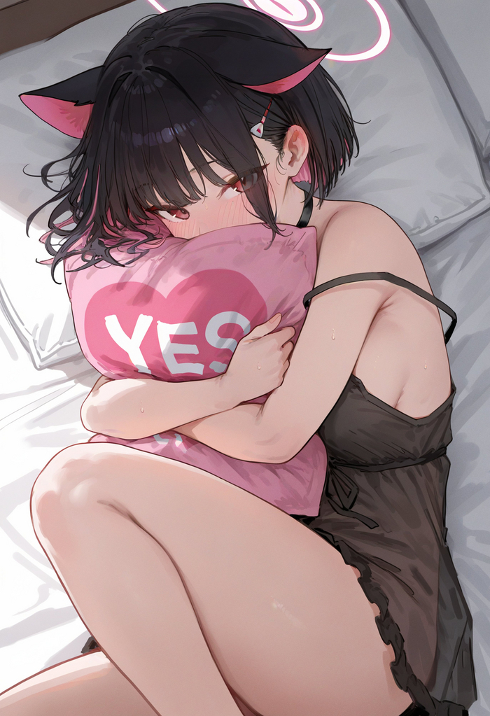 Kazusa Blue Archive, Kyouyama Kazusa, , , , Anime Art, , Animal Ears,  