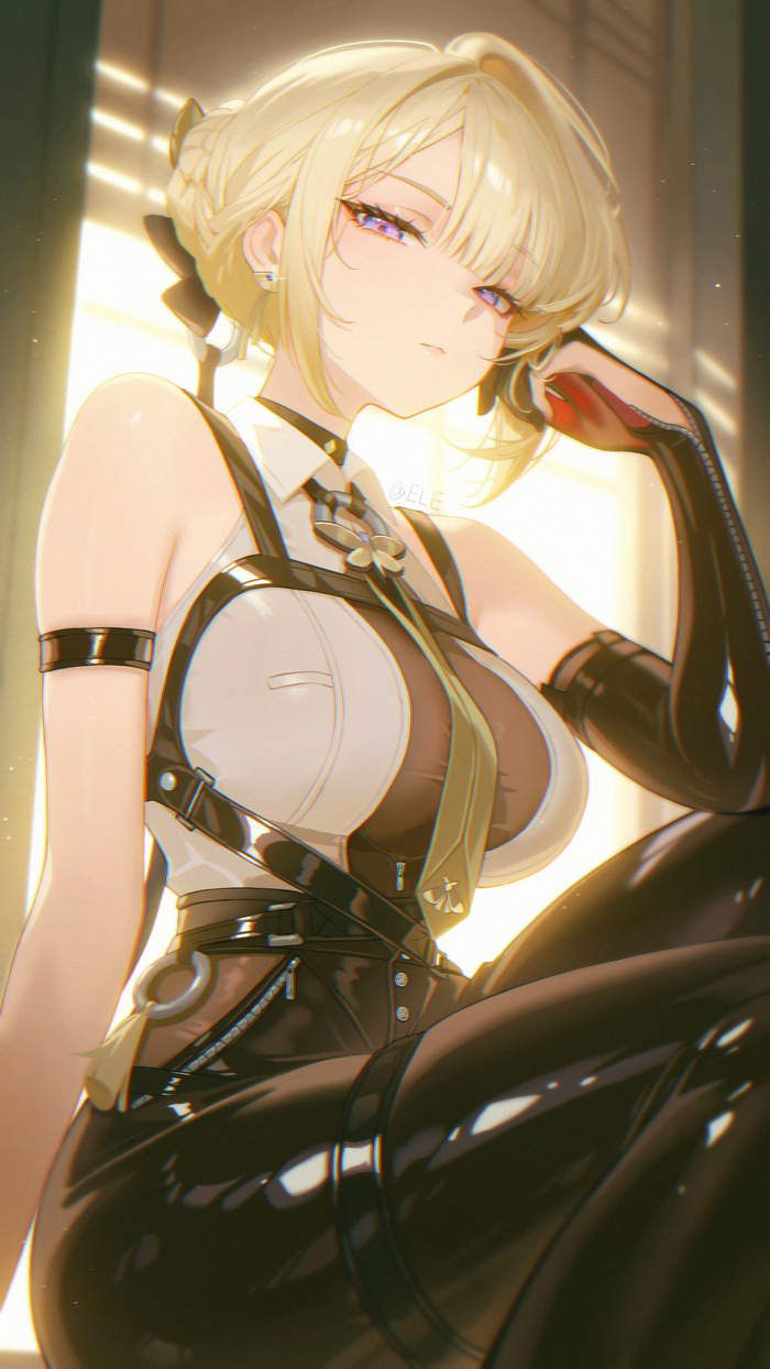 Evelyn Zenless Zone Zero, Evelyn Chevalier (zzz), , , , Anime Art, , ,  , 