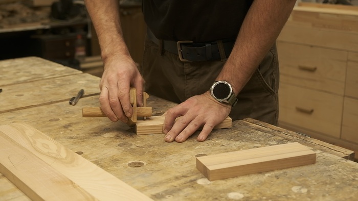 Силовой разметочный рейсмус японского типа.