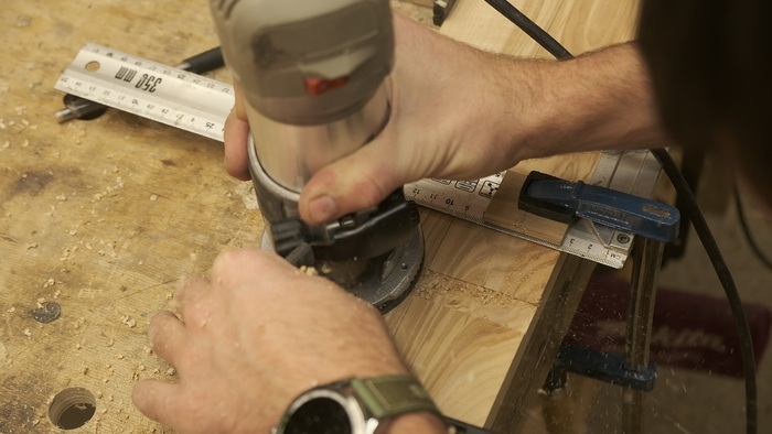 Вжух два раза фрезером.