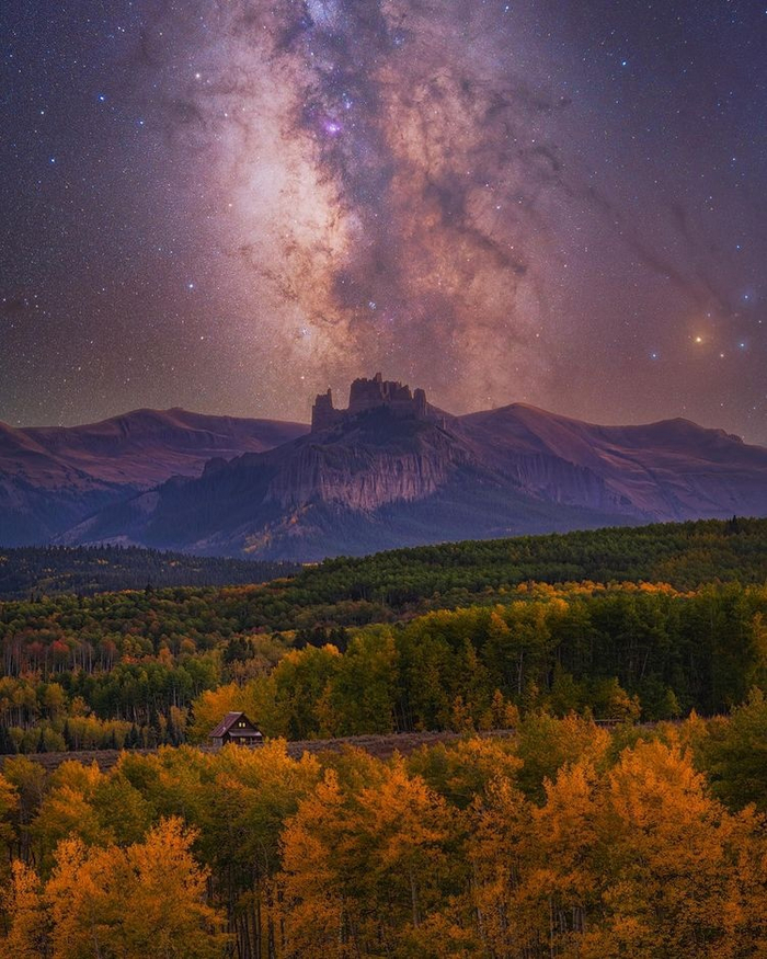 Крестед-Бьютт, Колорадо. США.