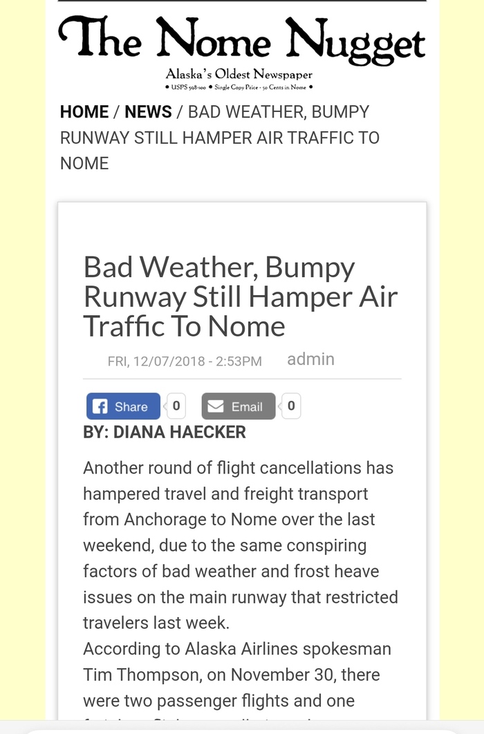 Почему сегодня туризм на Чукотке - дело бесперспективное Чукотка, Туризм, Крайний север, Арктика, Заполярье, Авиация, Аляска, Билибино, Почта России, Длиннопост