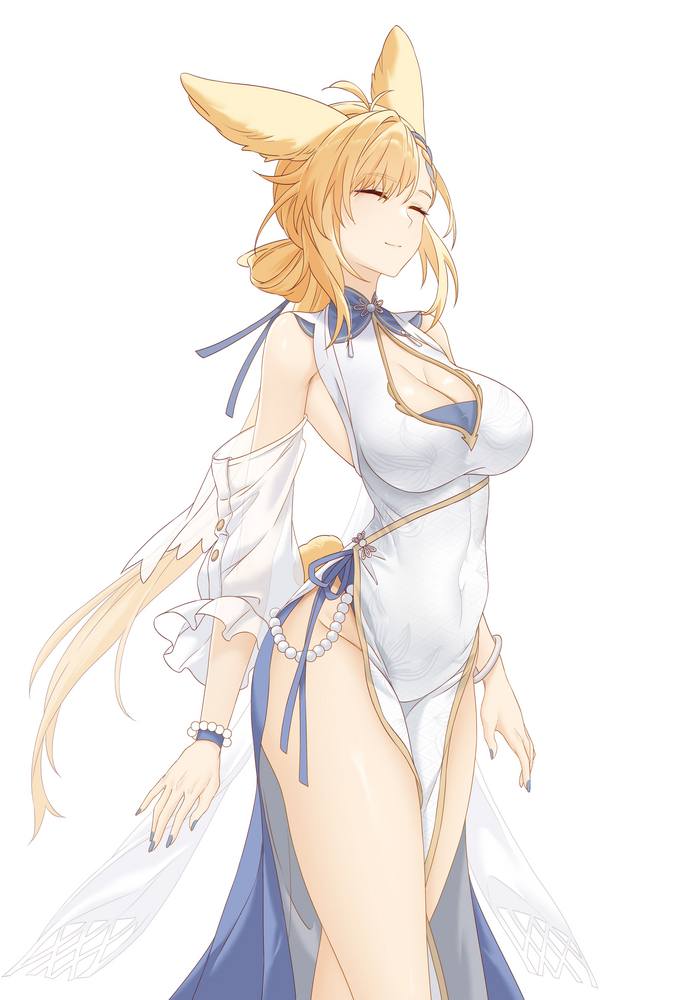 Kroos Anime Art, , Arknights, Kroos, Animal Ears