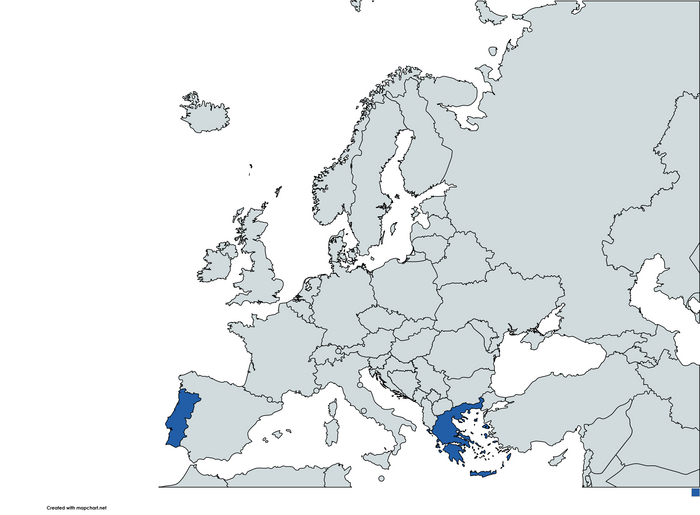 Страны, представляющие одну природную зону