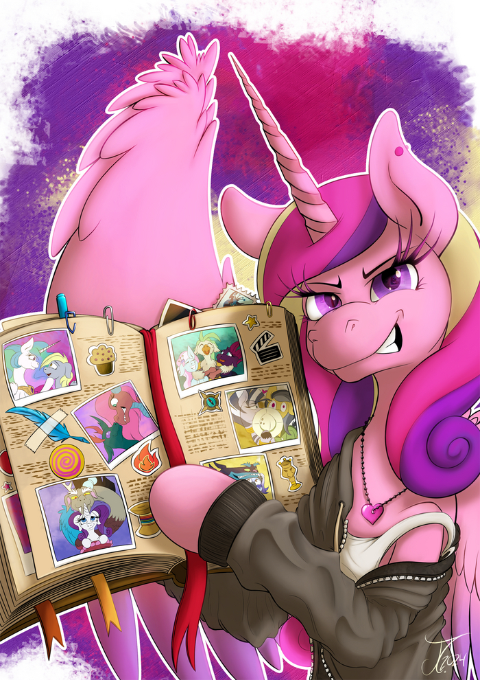    My Little Pony, Princess Cadance, Princess Celestia, Derpy Hooves, Rarity, Discord, Pharynx, Tempest Shadow, Zecora, Ahuizotl, Daring Do, Jamescorck