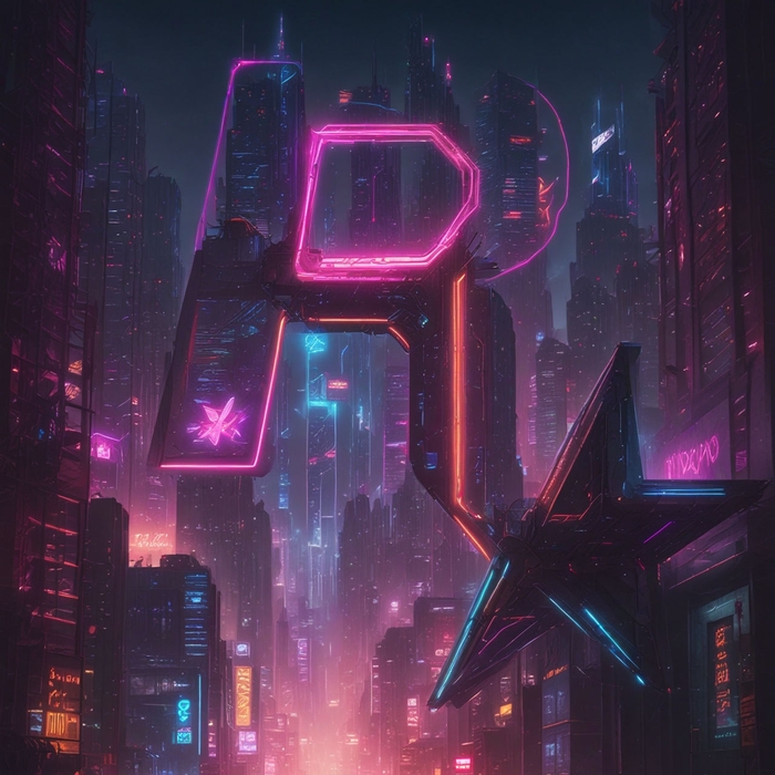GTA Vice City  in Cyberpunk 2077 Style ,  , , Cyberpunk 2077, GTA, GTA Vice City,  , ,  , 