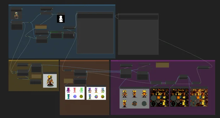 Installing and trying out the 2D to 3D neural network Hunyan3D-2 under Windows in ComfyUI - My, Board games, 3D modeling, Neural network art, Robot, Games, Gamedev, Longpost