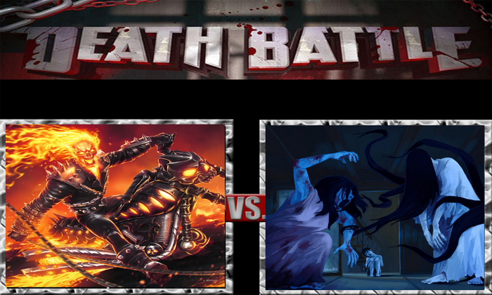 Ghost rider vs  Kayko and Sadako