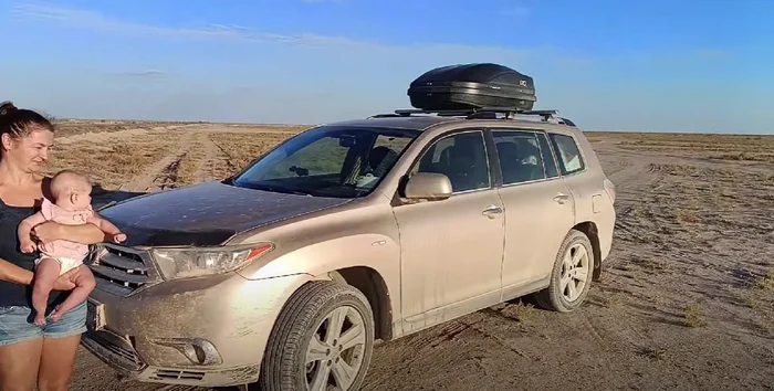 Travel from Turkey to Vladivostok through Central Asia by car with 4 children. Part 3 - Where the Aral Sea was. Kazakhstan and Karakalpakstan - My, Travels, Karakalpakstan, Uzbekistan, Kazakhstan, Road trip, Drive, Tourism, Road, Auto, Video, Youtube, Longpost, Aral Sea