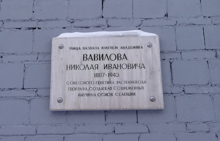 Мемориальная табличка, г. Новосибирск