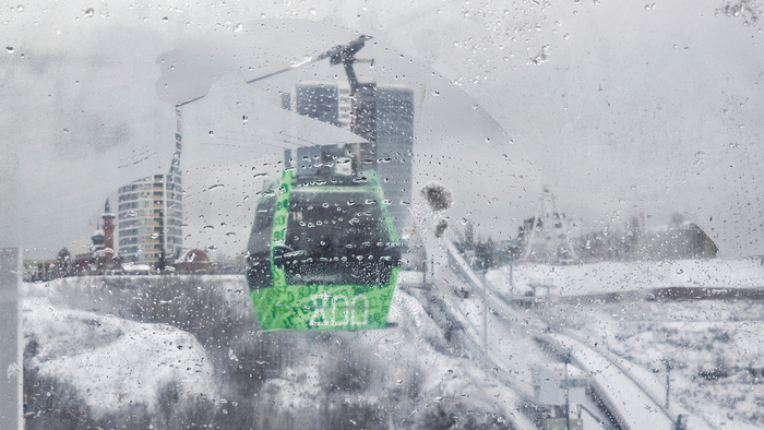 Канатная дорога в г. Бор