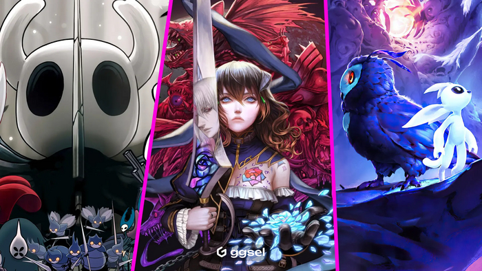       ,  , , , ,  , Steam, , Metroidvania, Guacamelee! Super Turbo Champi, Owlboy, Salt And Sanctuary, Axiom Verge, Bloodstained, Castlevania, Blasphemous, Dead Cells, Hollow Knight,  , 