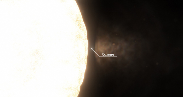    ,      150 . .  ,       (1 a.e.). Space Engine.