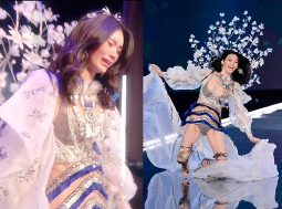 Мин Си падение на подиуме 2023 год